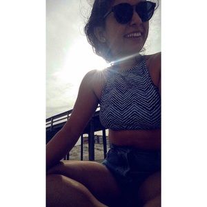 Old navy high neck bikini top